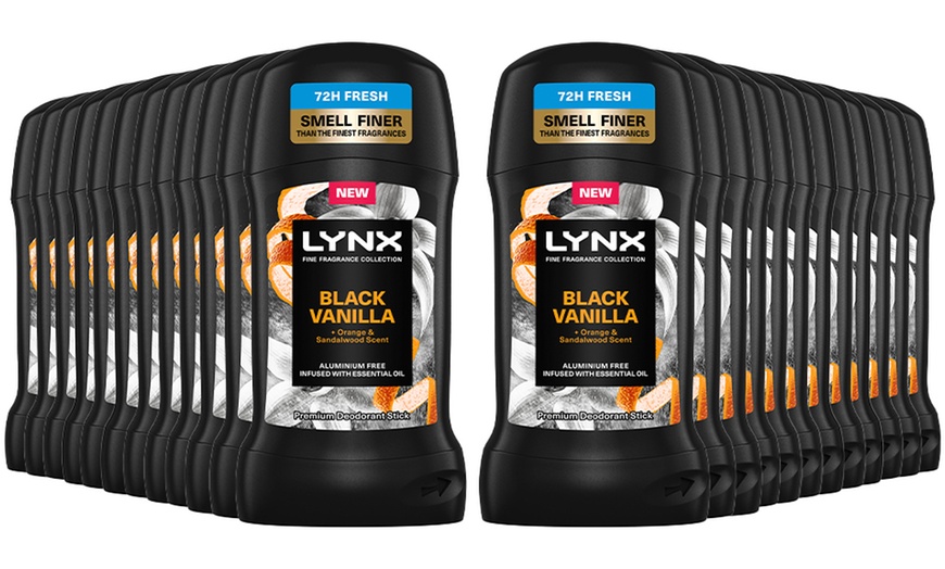 Image 13: Lynx 50ml Deodorant Stick Black Vanilla, Blue Lavender & Cherry Spritz