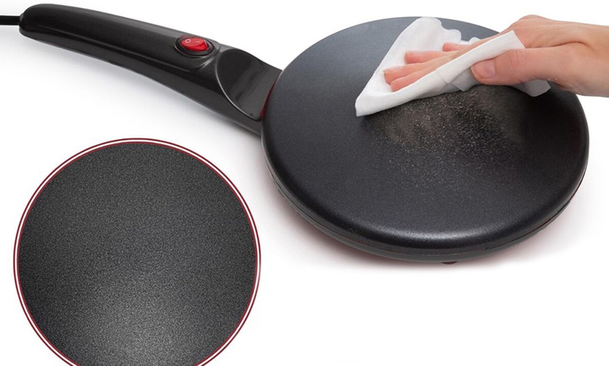 Image 8: Crêpière plongeante électrique antiadhésive 800 W