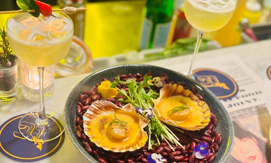 Image 1: 6 or 10 Course Omakase Cocktail Tasting with Gourmet Bites for 2 or 4!