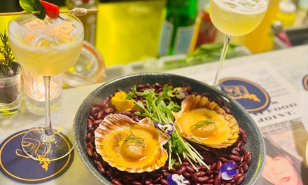 6-Courses of Omakase Cocktails with Innovative bites for 2 people - SAVOEY Restaurant and Bar Darlinghurst Road