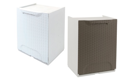 Cassonetto Rattan Art Plast, disponibile in 2 colori