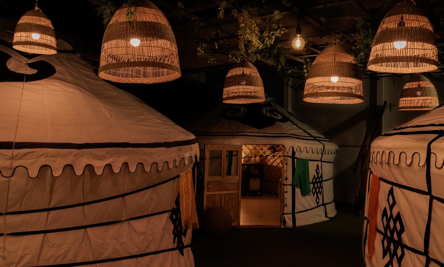 Image 1: Deluxe wellnessbehandeling in een yurt