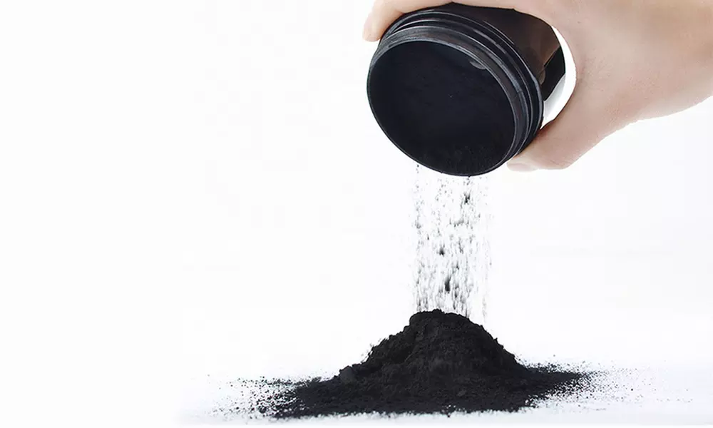 100% Natural Charcoal Teeth Whitening Powder, Brush or Bundle