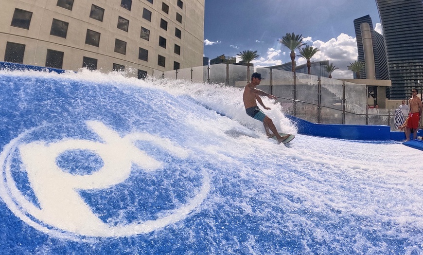 Image 4: FlowRider Wave Ride Day Pass and Rentals at Planet Hollywood Pool