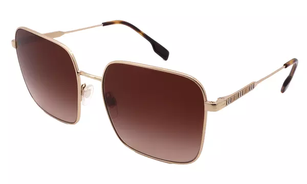 Burberry BE3119 110913 Light Gold Sunglasses