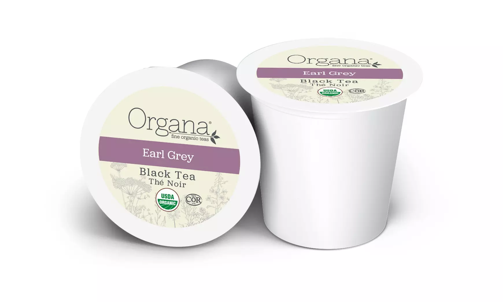 Organa Fine USDA Organic Gourmet Tea Single Serve Pod for Keurig Brewer 24 Count - Second Medium