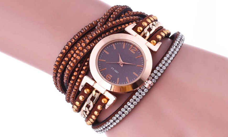 Image 35: Women's Watch Made with Crystals from Swarovski®