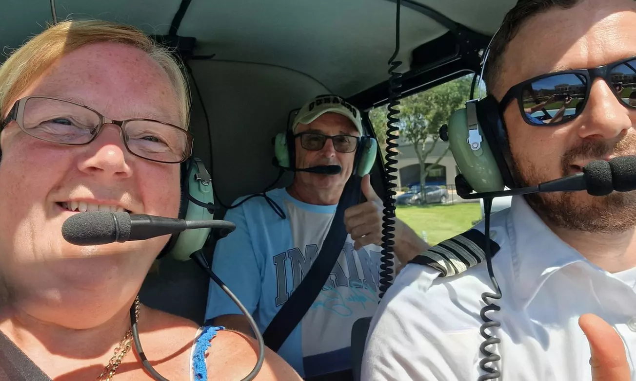 Thrilling Helicopter Tour for Three with Stunning Orlando Views