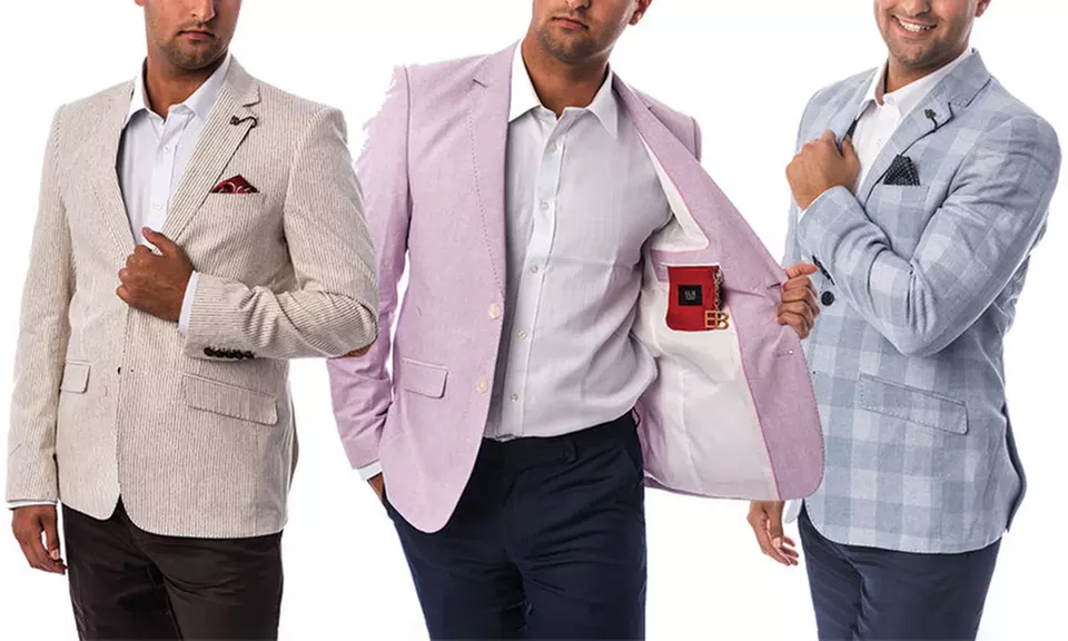 Elie Balleh Men's Blazer Jacket (S-3XL) - Primary Image