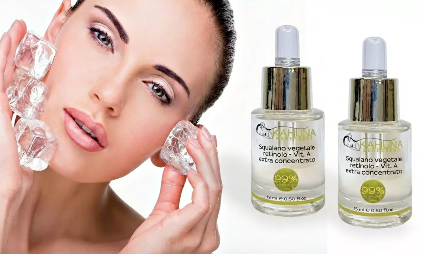 1, 2 ou 3 sérums avec squalane végétal de 15 ml Kahuna Benessere