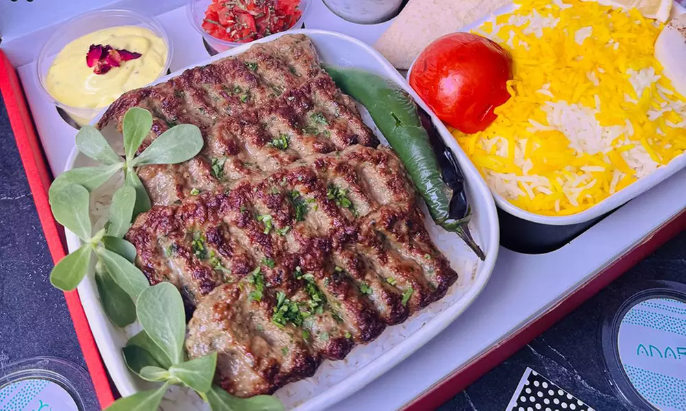 Savor 100, 200, or 300 AED Worth of Mediterranean and Persian Cuisine