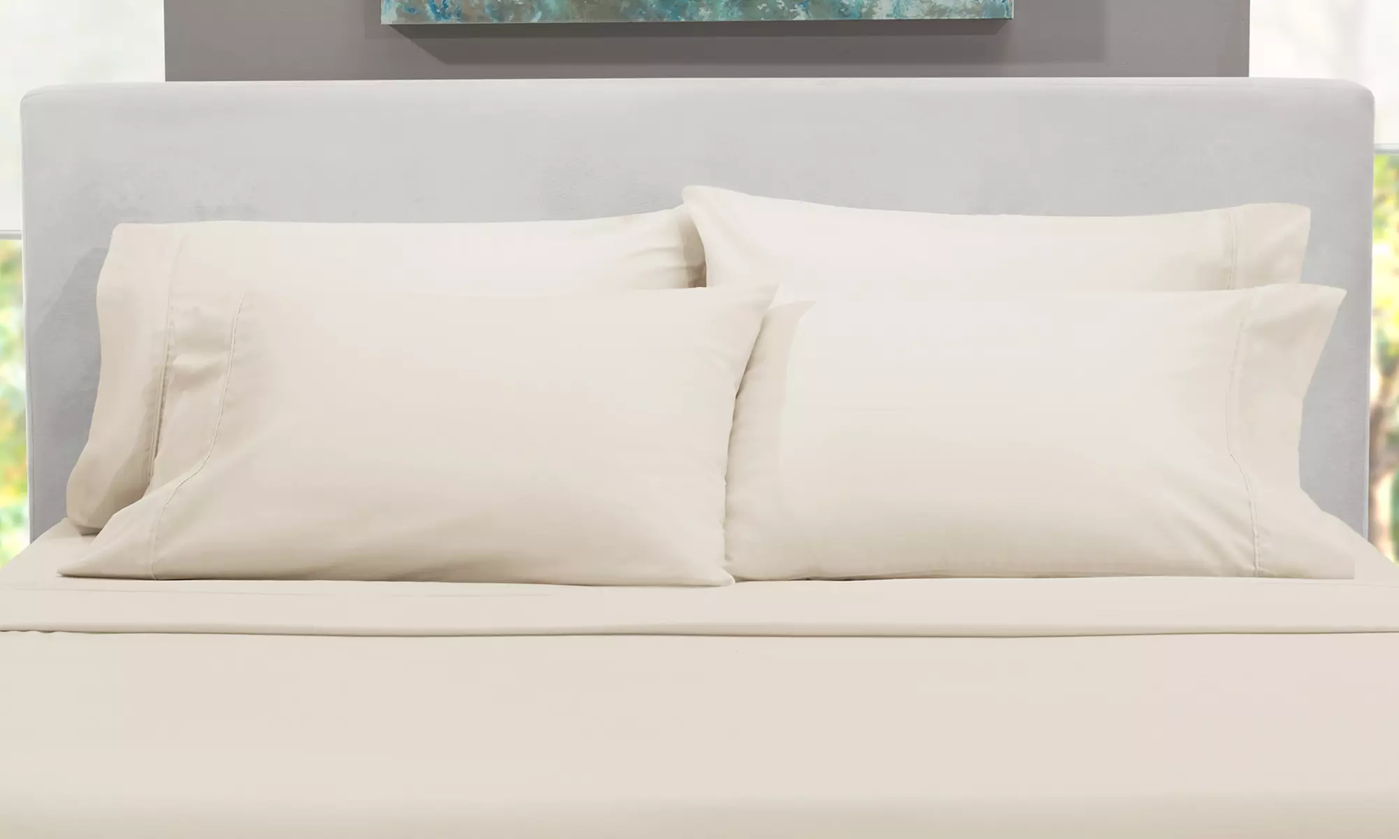 Nestl Extra Deep Pocket Sheets - 18-24 Inch Fitted Bed Sheet Set - 6 Piece