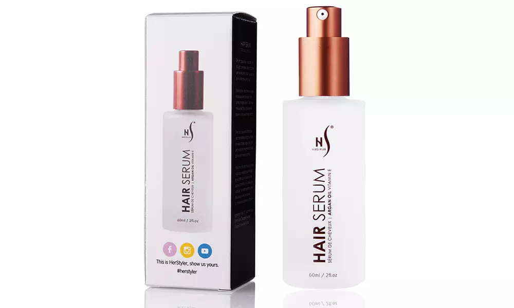 Herstyler Argan Oil and Vitamin E Hair Serum (2 Fl. Oz.) - Primary Image