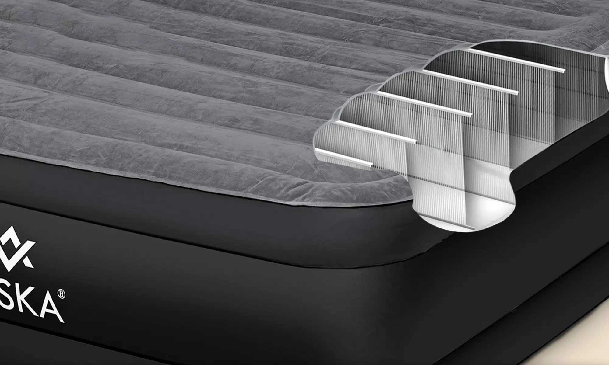 VESKA Selbstaufblasende Luftmatratze