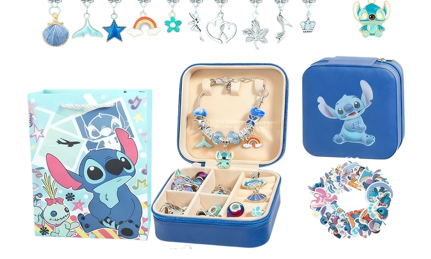 Image 4: DIY Stitch Inspired Kids Educational Bracelet Kit