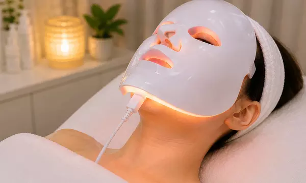 (90 Min) Premium Korean Facial: Oxygen Glow, LED & Massage