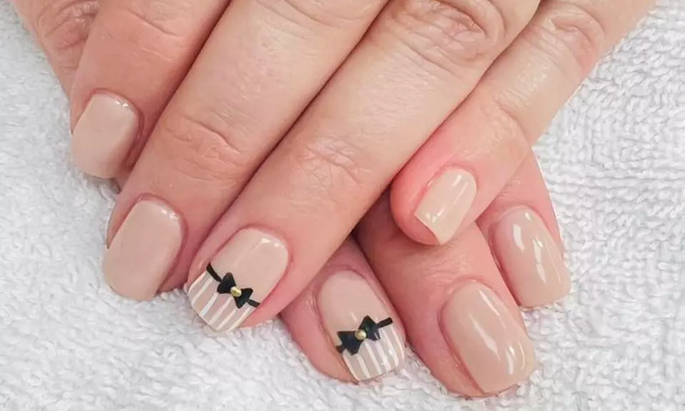 Up to 36% Off, Pamper with Dipping, Dazzle Dry Manicure, Gel Pedi or Mani, Basic Manicure with 2 Designs & More - Second Medium