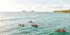 Explore Oahu's Pristine Waters: Guided Kayak and E Bike Tour to Popoia Island with Marine Life Encounters