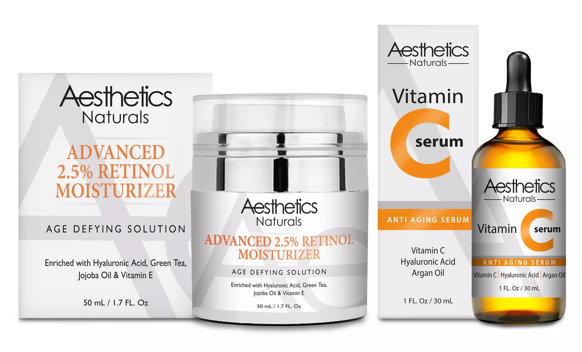 Aesthetics Retinol 2.5% High Potency Anti-Aging Cream (1.7 Fl. Oz.) - Second Medium