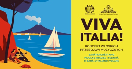 Bilet na koncert „Viva Italia!”, Royal Chopin Hall w Krakowie, dn. 29.11.2025 o godz. 20:00 – sektor B