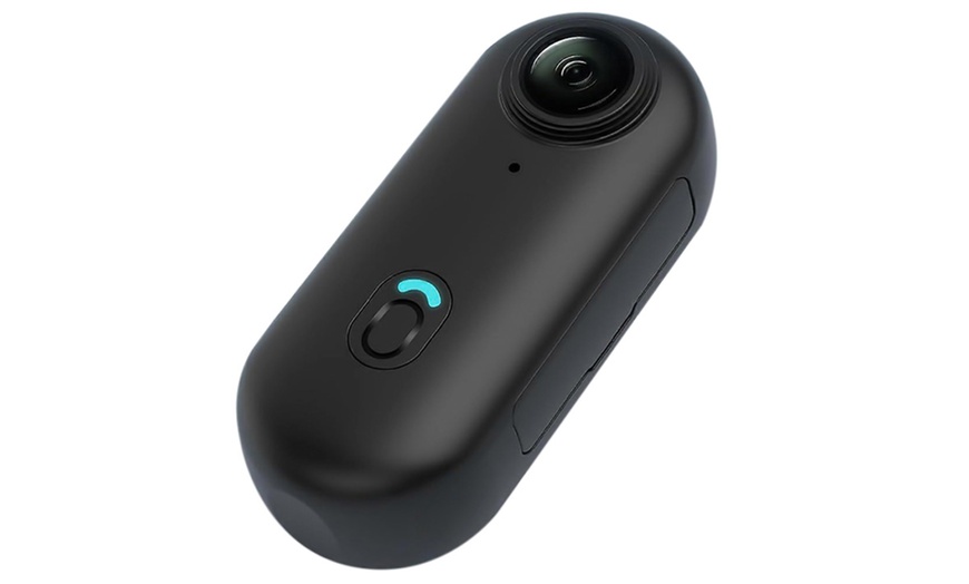 Image 5: 4K Thumb Action Camera with Rotating Spring Clip