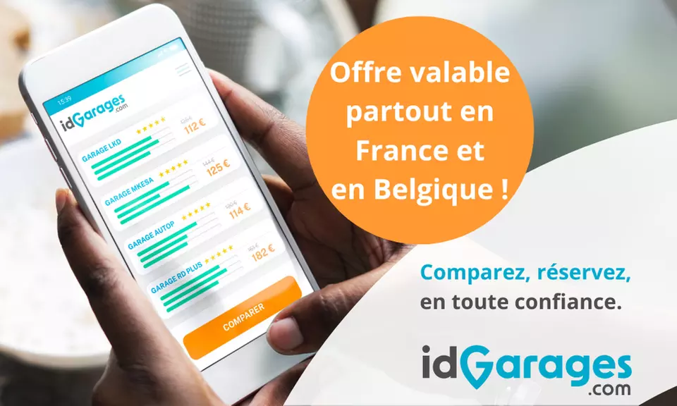 Bon d’achat d’idGarages : payez 20, 50 ou 75 € et obtenez 50, 100 ou 150 € pour votre entretien auto à prix réduit ! - Second Medium