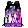Image 21: KPop Demon Hunters Inspired Backpack Set 