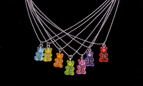 Collana Gum Teddy Bear disponibile in 5 colori