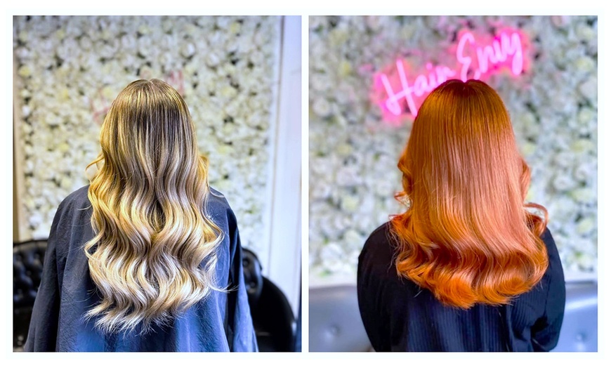 Image 2: Hair Goals! Cuts & Colours - Highlights or Glossy Colour!