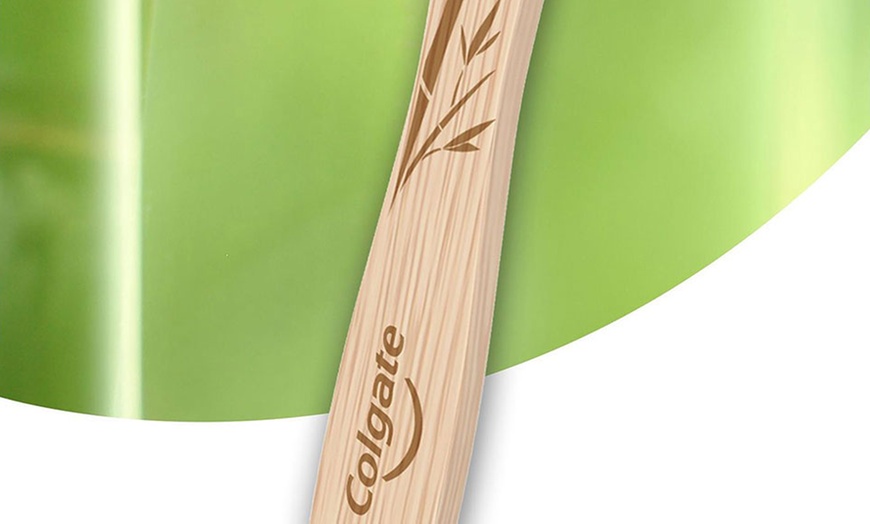 Image 8: Up to Six Colgate Bamboo Medium Toothbrushes