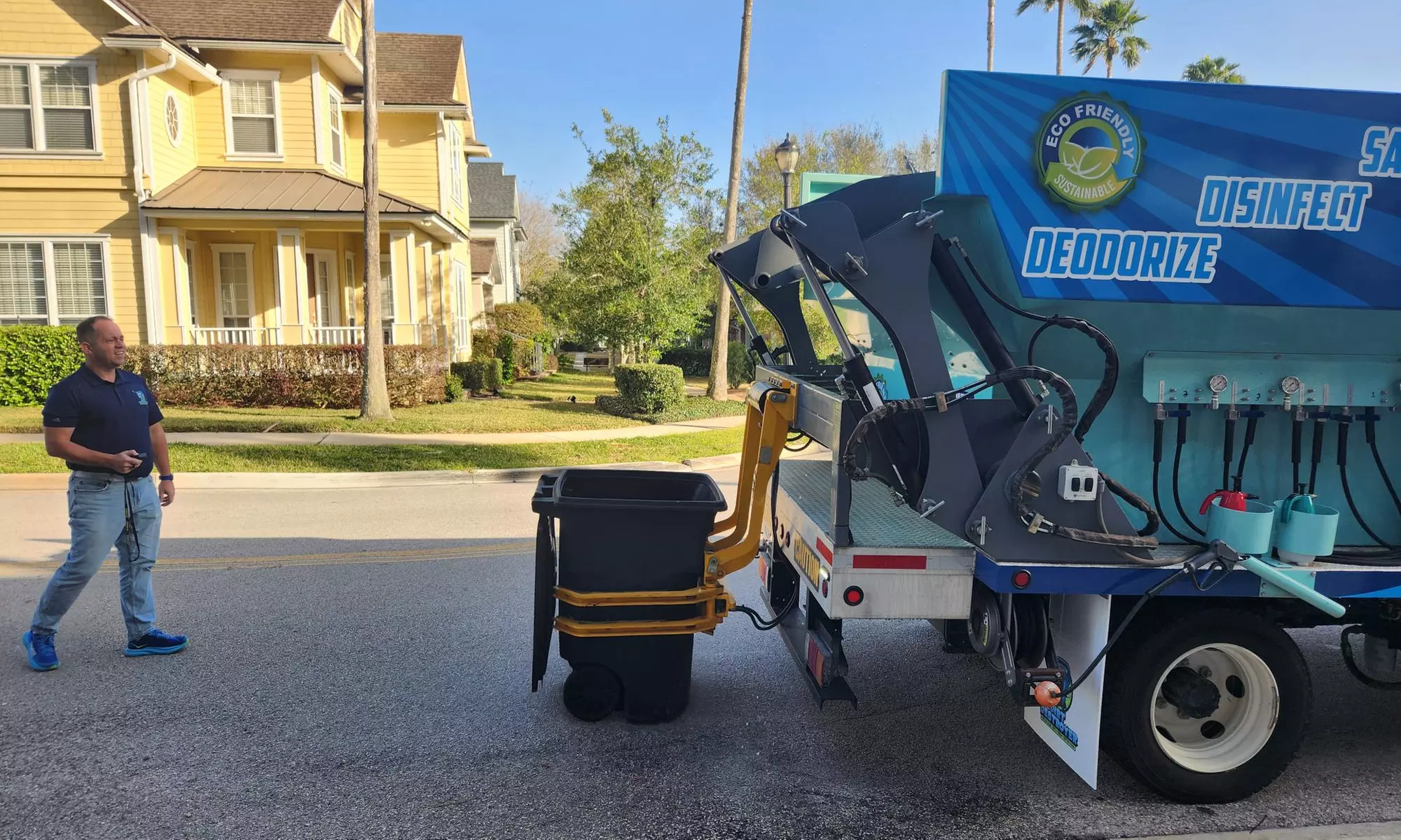Refresh Your Space with One Time Trash Bin Cleaning - 1 or 2 Bins at The Dirt Destroyer ( Up to 50% Off ) - Second Medium