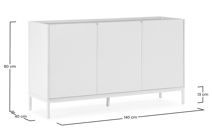 Image 15: Buffet design Curva à 3 portes