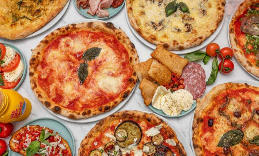 Image 1: Up to 46% Off on Italian Cuisine at 118 Brick Lane Pizza