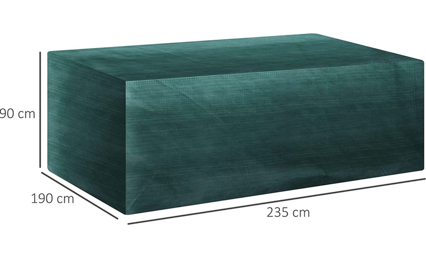 Image 50: Outsunny Outdoor Waterproof Furniture Covers