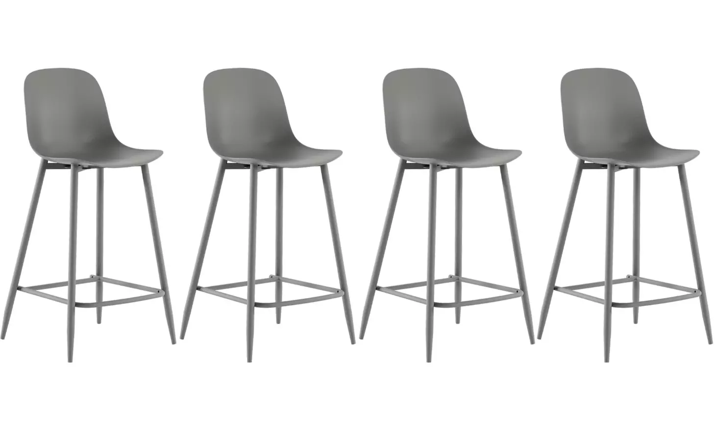 Set di 4 sgabelli Mira