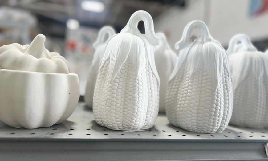 Image 2: Explore Your Creativity with Premade Ceramic Painting