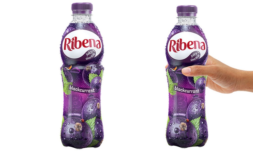 Image 2: 12-Pack of Ribena Blackcurrant Juice Drink 500ml