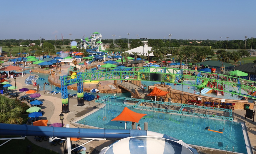 Image 2: Baytown's Best! Waterpark Fun for 1, 2 or 4!
