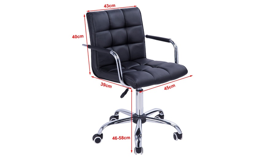 Image 10: Homcom Office Chair