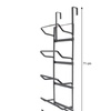 Image 5: Two- or Four-Tier Space-Saving Over Door-Mounted Towel Rail
