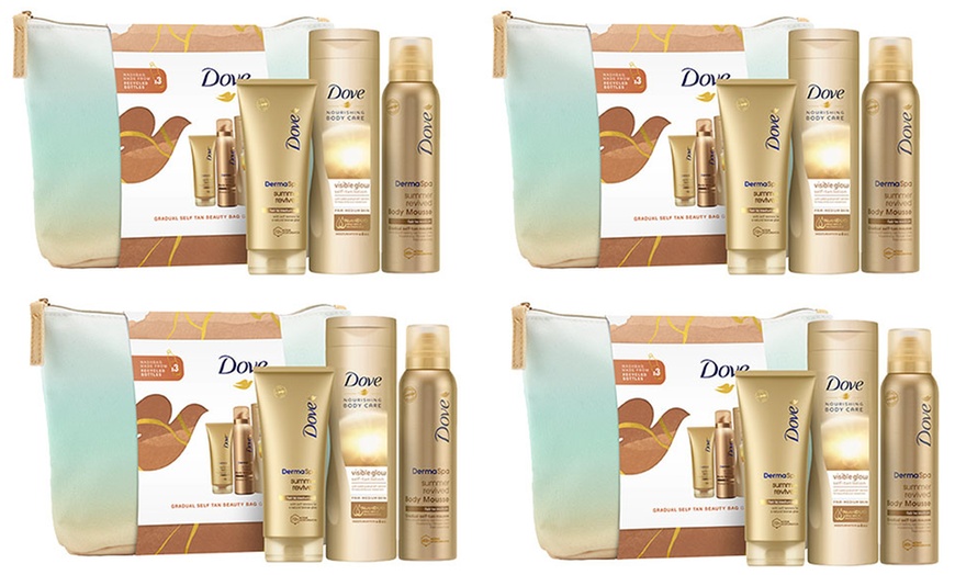 Image 8: Dove Gradual Self-Tan Beauty Bag Gift Set