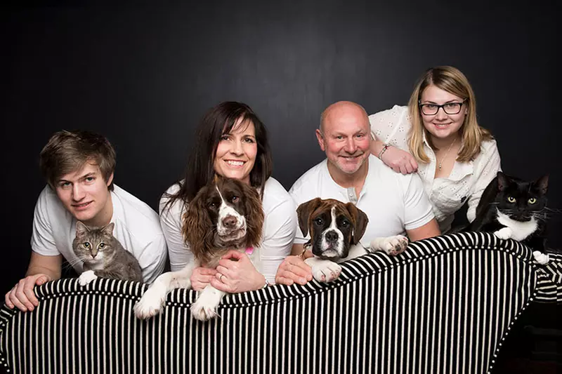 Family Photoshoot with Print