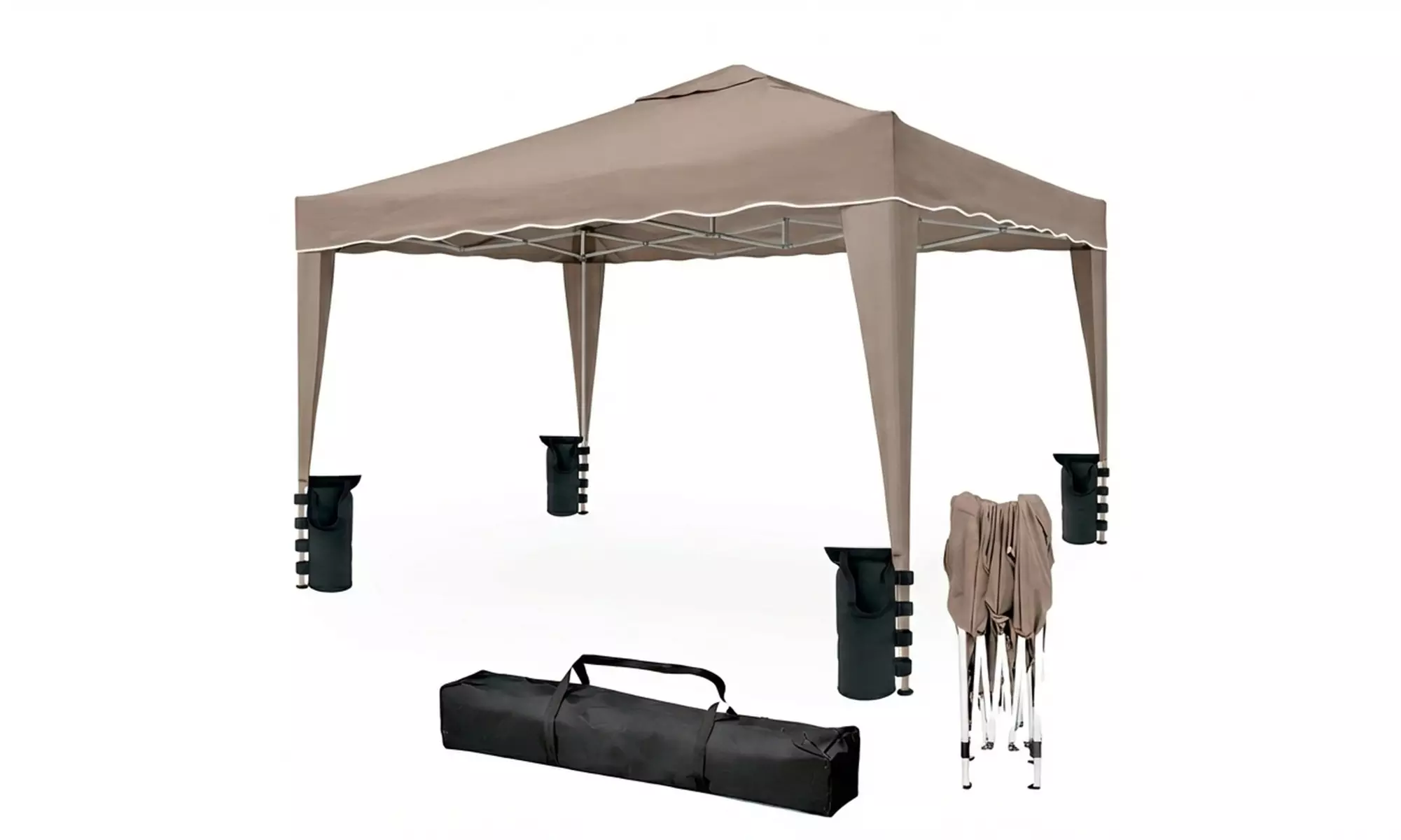 Gazebo pieghevole impermeabile 3 x 4 m