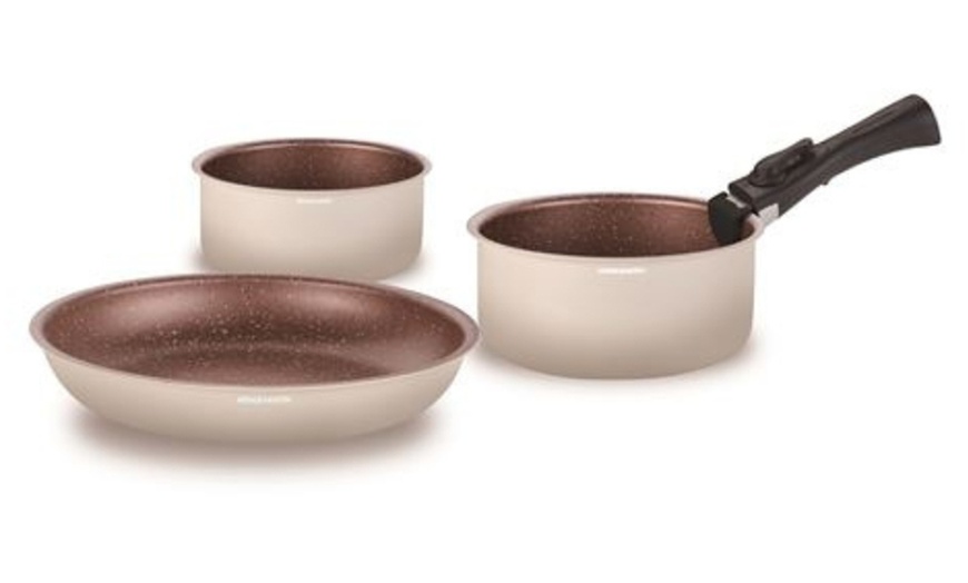 Image 2: Batería de cocina de aluminio de 18 piezas, de Arthur Martin