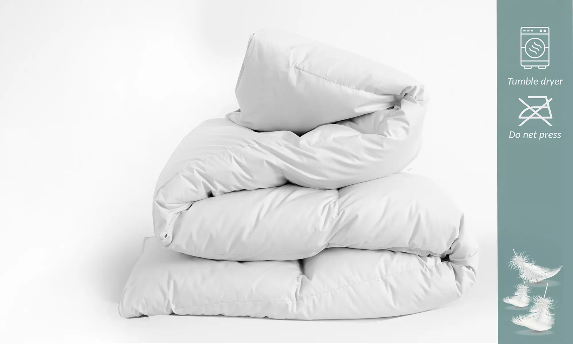 Couette 100% plumes de haute qualité