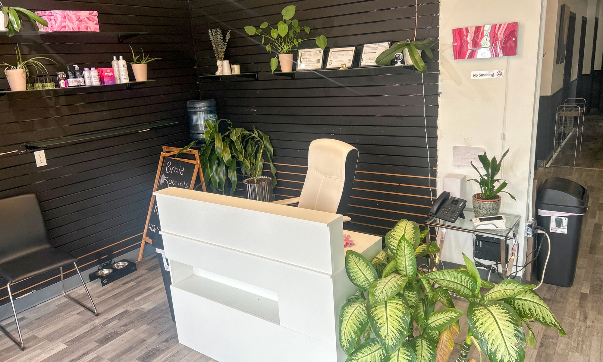 Get One Manicure, Classic Mani & Acrylic Full Set or Basic Mani-Pedi!