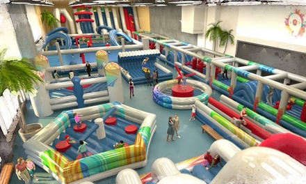 For One: One-Hour Entry to Inflatable Park; Weekday Validity