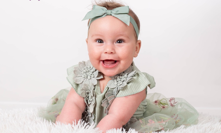 Image 12: Baby Photoshoot I 8'' x 6'' Print I Barrett & Coe Studios