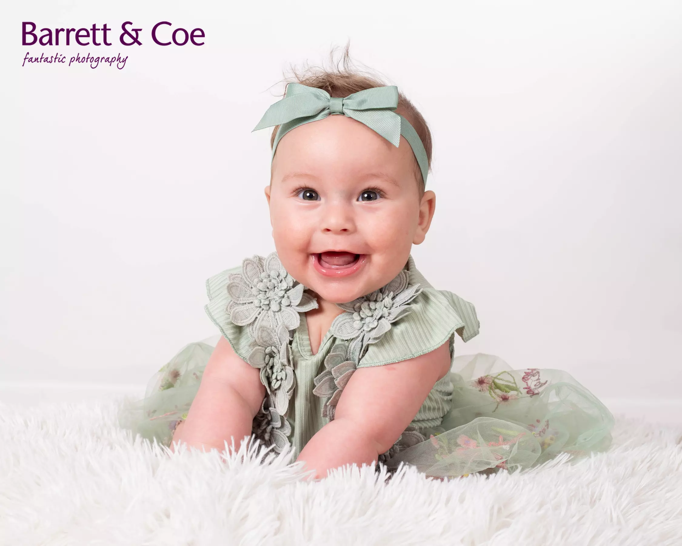 Baby Photoshoot I 8'' x 6'' Print I Barrett & Coe Studios