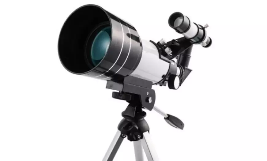 Image 3: 150x Large Magnification Astronomical Telescope with Tripod